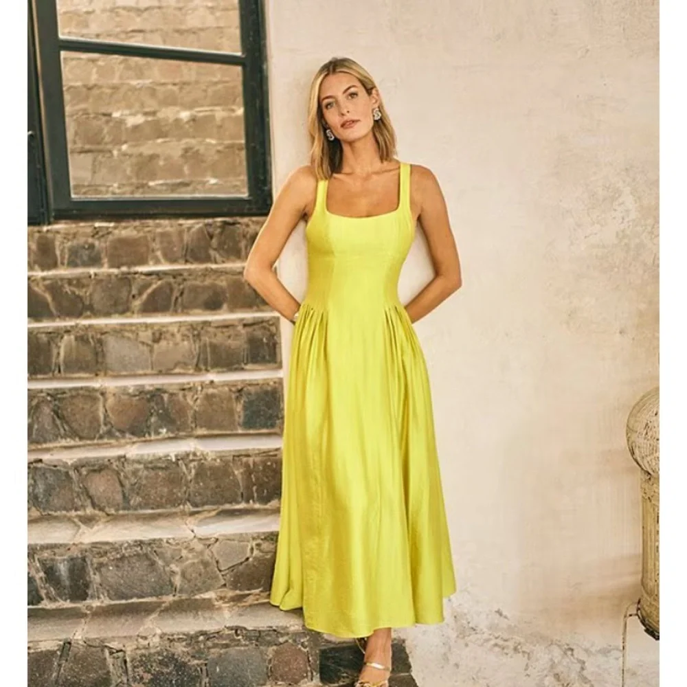 ANTONIO MELANI | Dresses | Antonio Melani Mg Style Kiwi Chartreuse Dress |  Poshmark